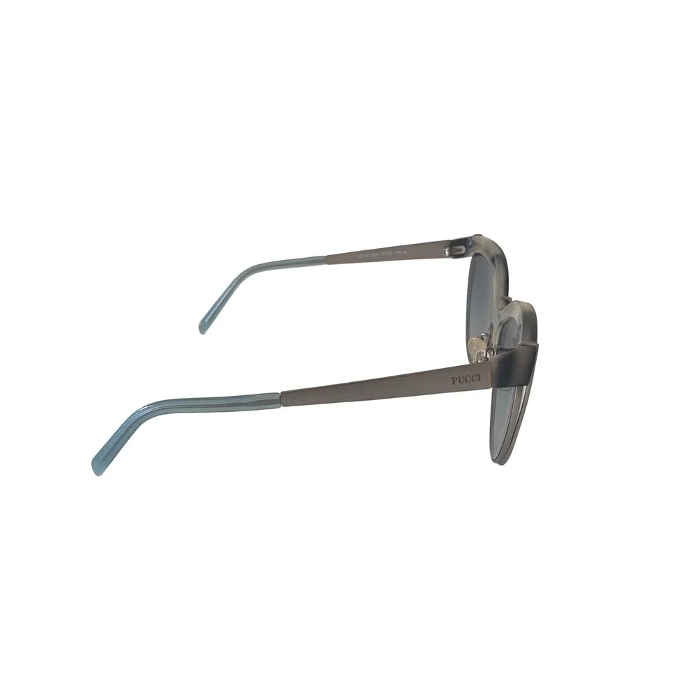 Emilio Pucci EP 111 Cat Eye Sunglasses Brown Grey Blue Gradient‎ Made in Italy